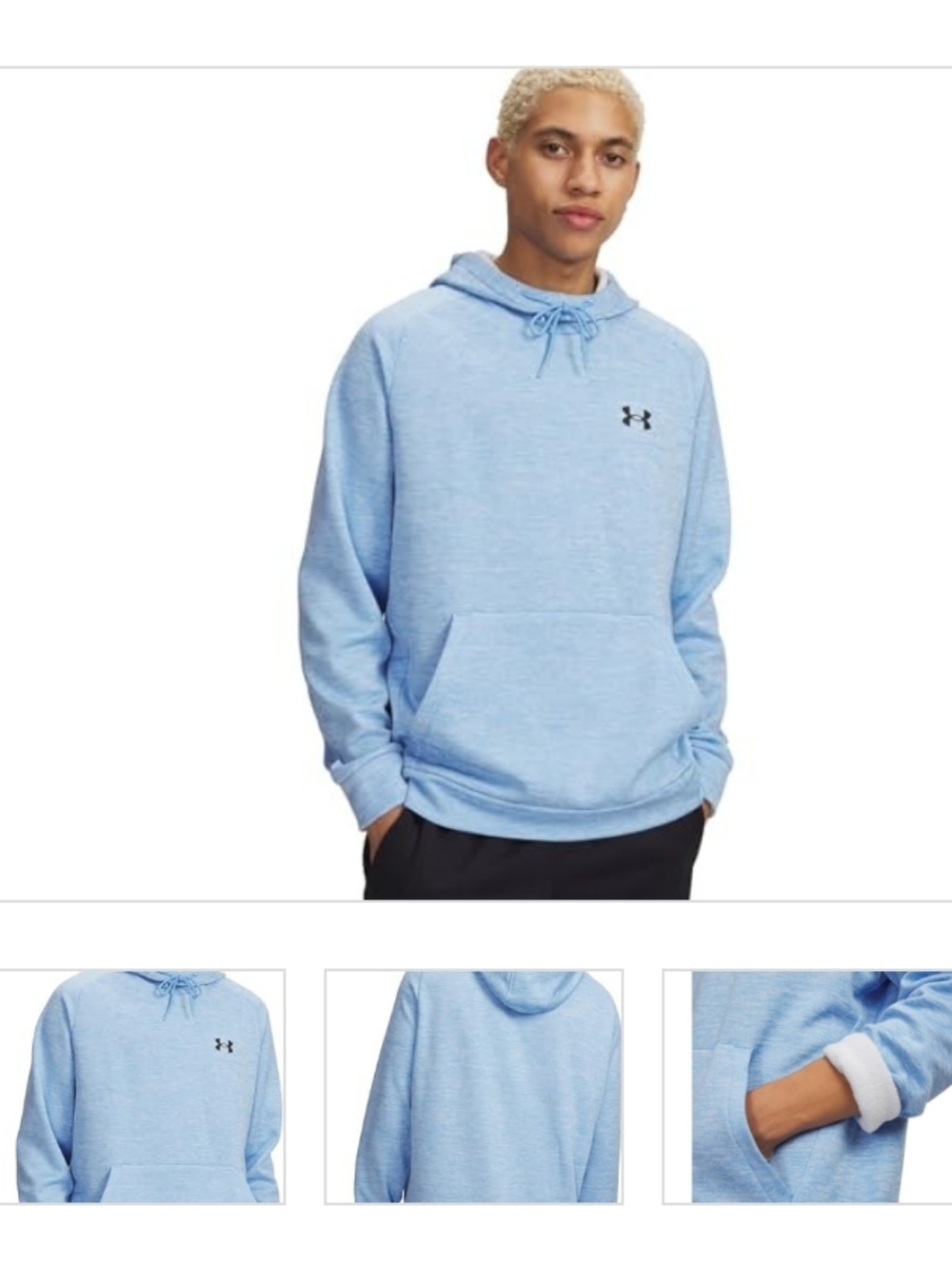 Under Armour Armour Fleece Twist Hoodie- L